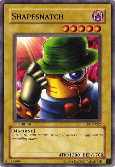 1st Edition, Common, Dark, Machine, Normal Monster, Pharaonic Guardian, Unlimited Shapesnatch [PGD-002] Common - Trading Card World