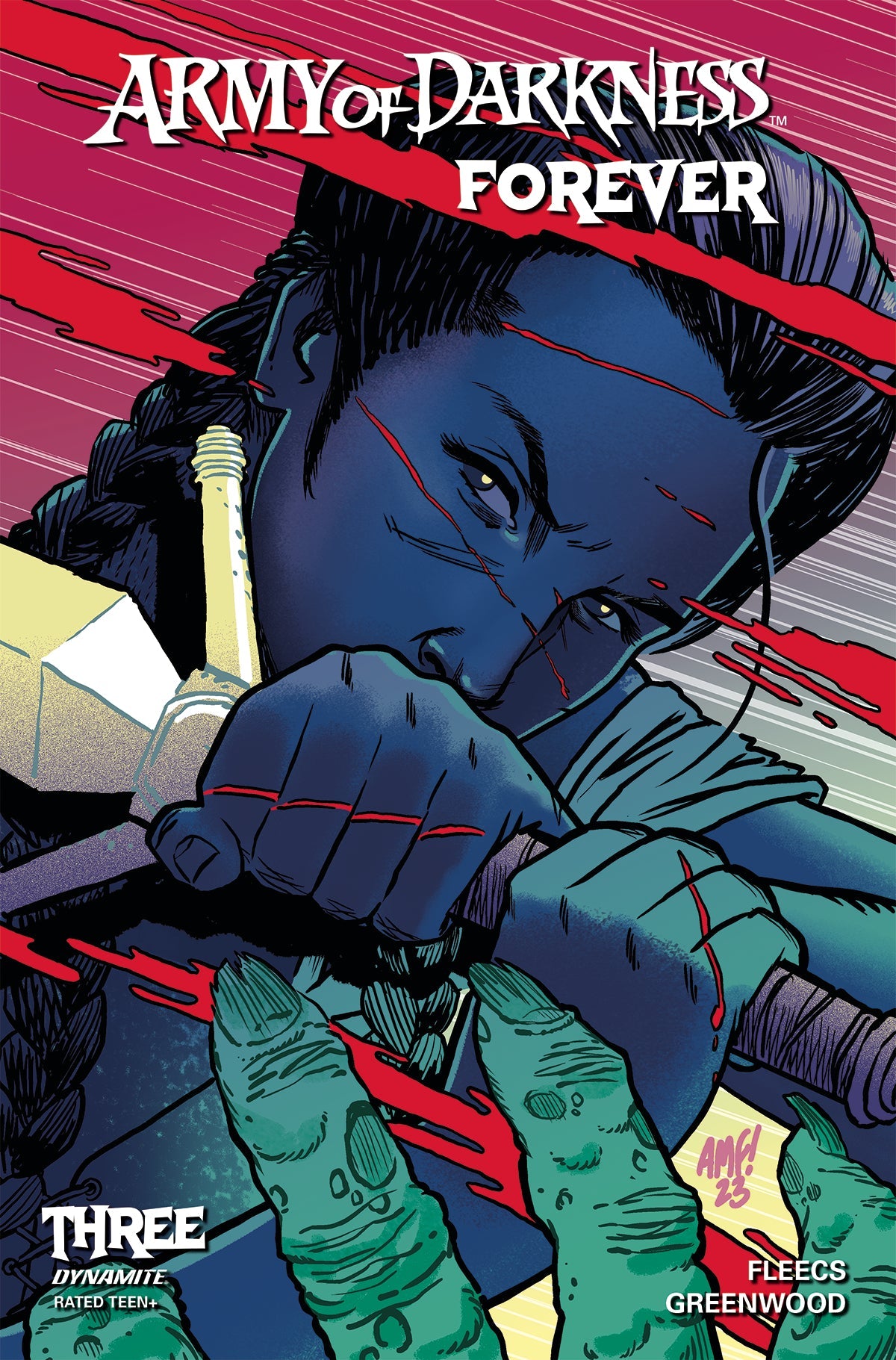 Army Of Darkness AOD Forever #3 C Tony Fleecs Variant (12/20/2023) Dynamite