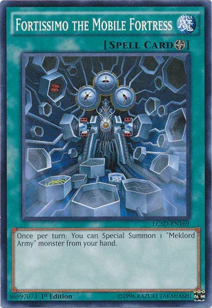 1st Edition, Common, Field Spell, Legendary Collection 5D's, Spell Fortissimo the Mobile Fortress [LC5D-EN169] Common - Trading Card World