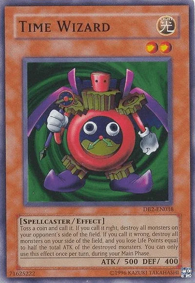 Dark Beginning 2, Effect Monster, Light, Spellcaster, Super Rare, Unlimited Time Wizard [DB2-EN038] Super Rare - Trading Card World
