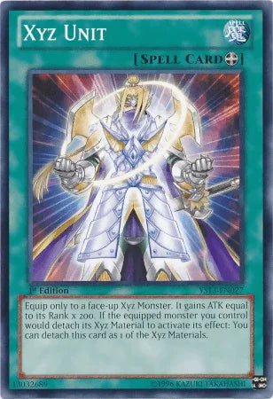 1st Edition, Common, Equip Spell, Spell, Super Starter: V for Victory Xyz Unit [YS13-EN027] Common - Trading Card World