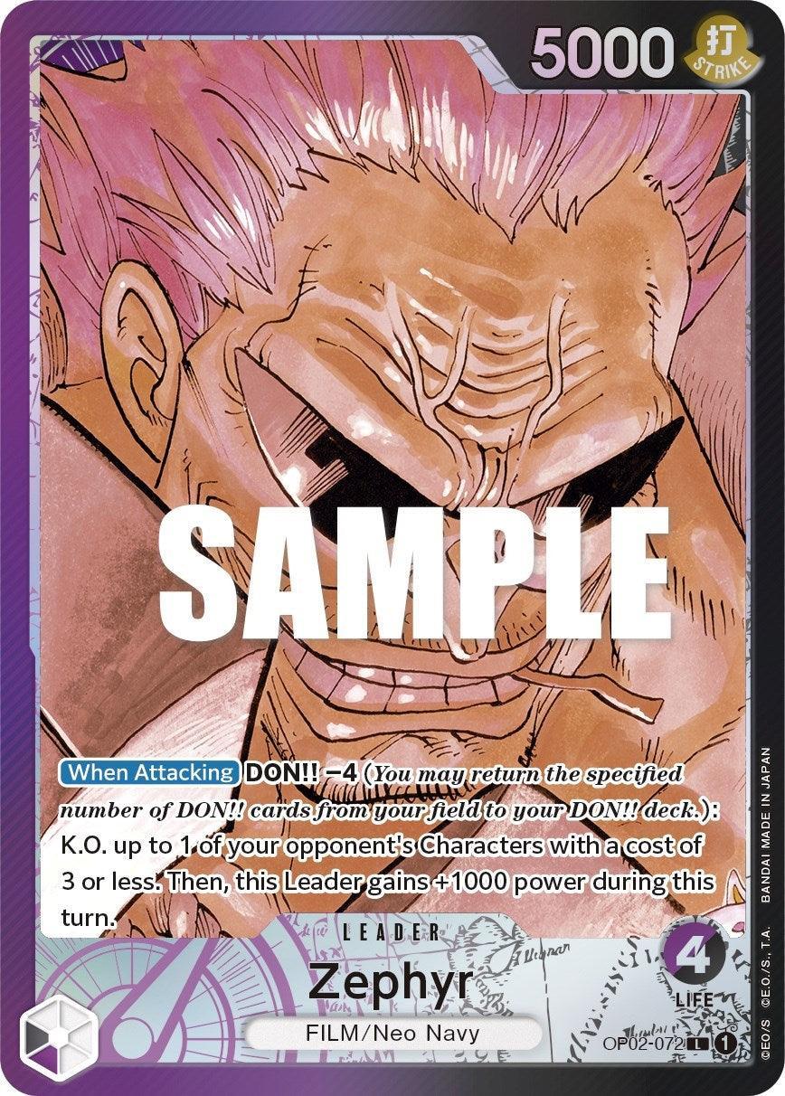 Film, Leader, Neo Navy, Paramount War Zephyr (Alternate Art) [Paramount War] - Trading Card World