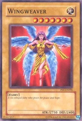 Common, Fairy, Light, Normal Monster, Pharaoh's Servant, Unlimited Wingweaver [PSV-EN096] Common - Trading Card World