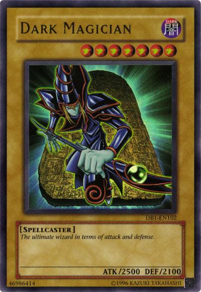 Dark, Dark Beginning 1, Normal Monster, Spellcaster, Ultra Rare, Unlimited Dark Magician [DB1-EN102] Ultra Rare - Trading Card World