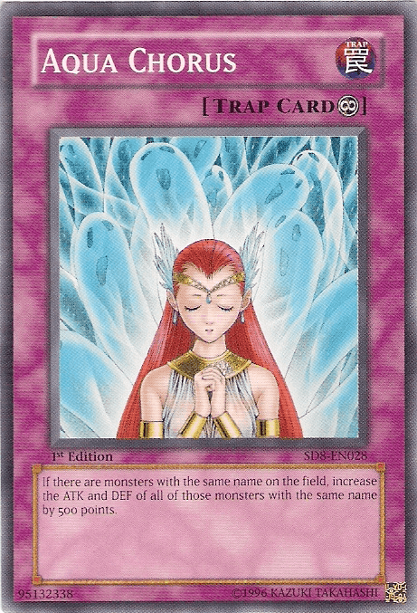 1st Edition, Common, Continuous Trap, Structure Deck: Lord of the Storm, Trap, Unlimited Aqua Chorus [SD8-EN028] Common - Trading Card World