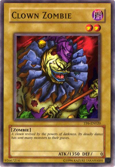 Common, Dark, Normal Monster, Tournament Pack 6, Unlimited, Zombie Clown Zombie [TP6-EN020] Common - Trading Card World
