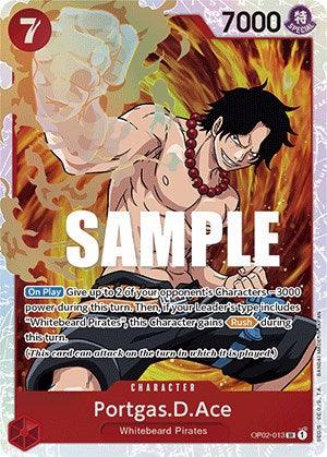 Character, Paramount War, Super Rare, Whitebeard Pirates Portgas.D.Ace [Paramount War] - Trading Card World
