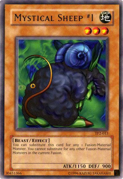 Beast, Earth, Effect Monster, Rare, Tournament Pack 2, Unlimited Mystical Sheep #1 [TP2-013] Rare - Trading Card World