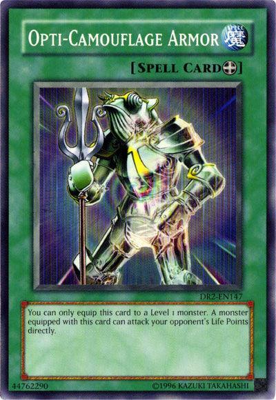 Common, Dark Revelation Volume 2, Equip Spell, Spell, Unlimited Opti-Camouflage Armor [DR2-EN147] Common - Trading Card World