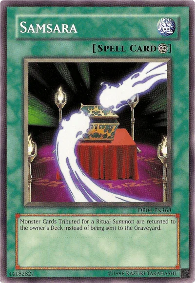 Common, Continuous Spell, Dark Revelation Volume 4, Spell, Unlimited Samsara [DR04-EN168] Common - Trading Card World