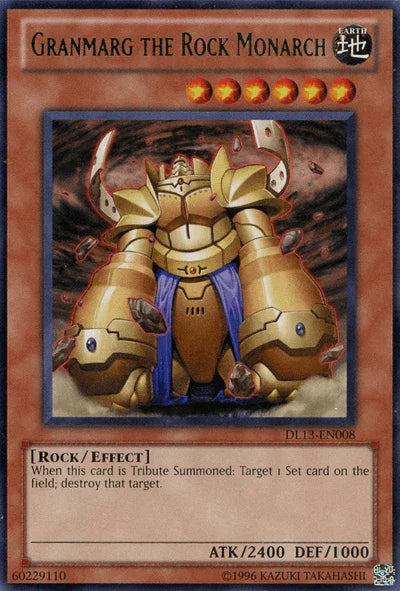 Duelist League Promo, Earth, Effect Monster, Rare, Rock, Unlimited Granmarg the Rock Monarch (Green) [DL13-EN008] Rare - Trading Card World