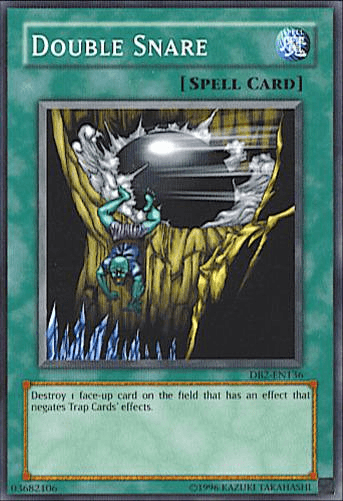 Common, Dark Beginning 2, Normal Spell, Spell, Unlimited Double Snare [DB2-EN136] Common - Trading Card World