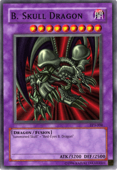 Dark, Dragon, Fusion Monster, Super Rare, Tournament Pack 3, Unlimited B. Skull Dragon [TP3-004] Super Rare - Trading Card World