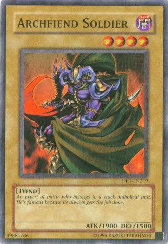 Common, Dark, Dark Revelation Volume 1, Fiend, Normal Monster, Unlimited Archfiend Soldier [DR1-EN219] Common - Trading Card World