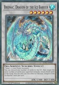 1st Edition, Sea Serpent, Structure Deck: Freezing Chains, Super Rare, Synchro/Effect Monster, Water Brionac, Dragon of the Ice Barrier [SDFC-EN043] Super Rare - Trading Card World