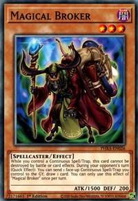 1st Edition, Common, Dark, Effect Monster, Phantom Rage, Spellcaster Magical Broker [PHRA-EN026] Common - Trading Card World