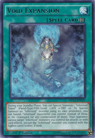1st Edition, 2015 Mega-Tins Mega Pack, Field Spell, Rare, Spell Void Expansion [MP15-EN229] Rare - Trading Card World