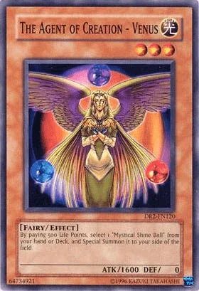 Common, Dark Revelation Volume 2, Effect Monster, Fairy, Light, Unlimited The Agent of Creation - Venus [DR2-EN120] Common - Trading Card World