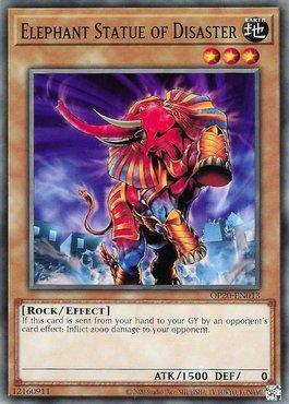 Common, Earth, Effect Monster, OTS Tournament Pack 20, Rock, Unlimited Elephant Statue of Disaster [OP20-EN013] Common - Trading Card World