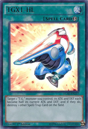 1st Edition, Legendary Collection 5D's, Quick Play Spell, Spell, Ultra Rare TGX1-HL [LC5D-EN217] Ultra Rare - Trading Card World