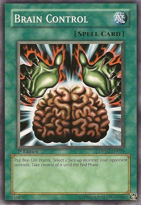 1st Edition, Common, Duelist Pack: Yugi, Normal Spell, Spell, Unlimited Brain Control [DPYG-EN024] Common - Trading Card World
