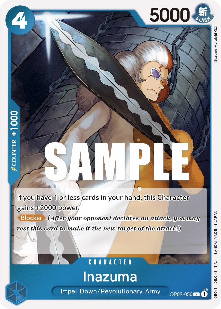 Character, Impel Down, Paramount War, Rare, Revolutionary Army Inazuma [Paramount War] - Trading Card World