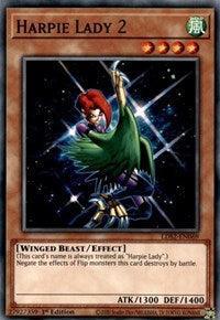 1st Edition, Common, Effect Monster, Legendary Duelists: Season 2, Wind, Winged Beast Harpie Lady 2 [LDS2-EN069] Common - Trading Card World