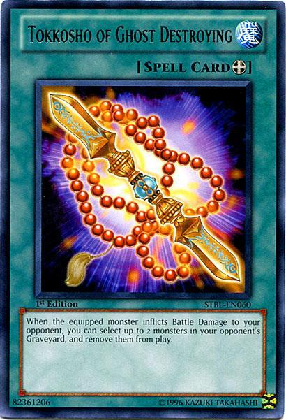 1st Edition, Equip Spell, Rare, Spell, Starstrike Blast, Unlimited Tokkosho of Ghost Destroying [STBL-EN060] Rare - Trading Card World