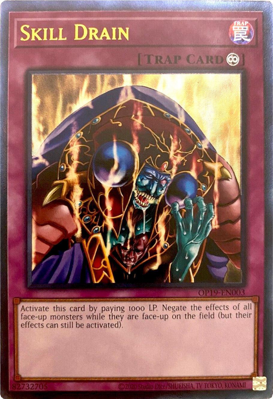 Continuous Trap, OTS Tournament Pack 19, Trap, Ultimate Rare, Unlimited Skill Drain [OP19-EN003] Ultimate Rare - Trading Card World