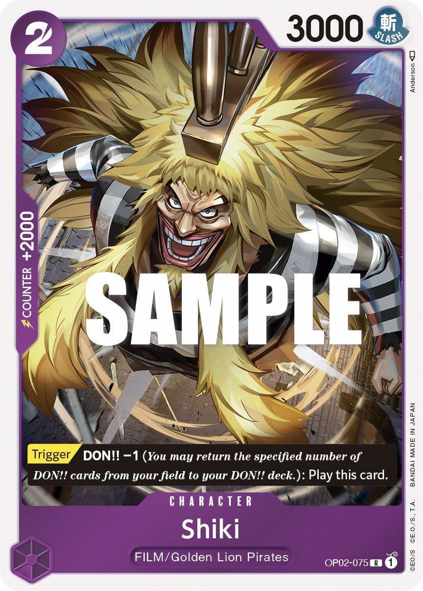 Character, FILM, Golden Lion Pirates, Paramount War, Rare Shiki [Paramount War] - Trading Card World