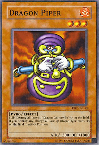 Common, Dark Beginning 2, Effect Monster, Fire, Pyro, Unlimited Dragon Piper [DB2-EN040] Common - Trading Card World