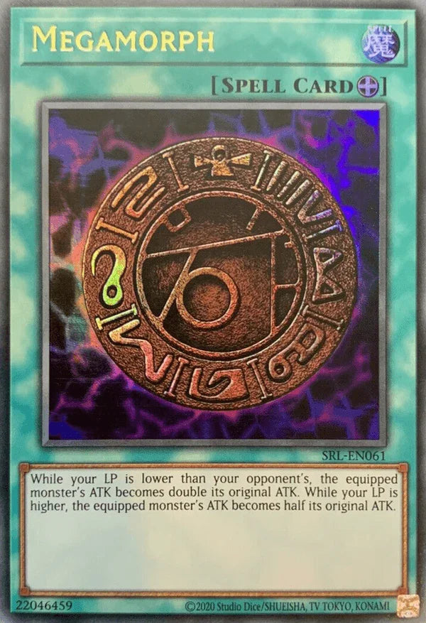 Normal Spell, Spell, Spell Ruler, Ultra Rare, Unlimited Megamorph [SRL-EN061] Ultra Rare - Trading Card World