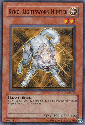 Beast, Common, Effect Monster, Light, Turbo Pack Booster One Pack, Unlimited Ryko, Lightsworn Hunter [TU01-EN019] Common - Trading Card World