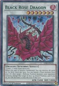 1st Edition, Dragon, Fire, Legendary Duelists: Season 2, Synchro/Effect Monster, Ultra Rare Black Rose Dragon (Green) [LDS2-EN110] Ultra Rare - Trading Card World