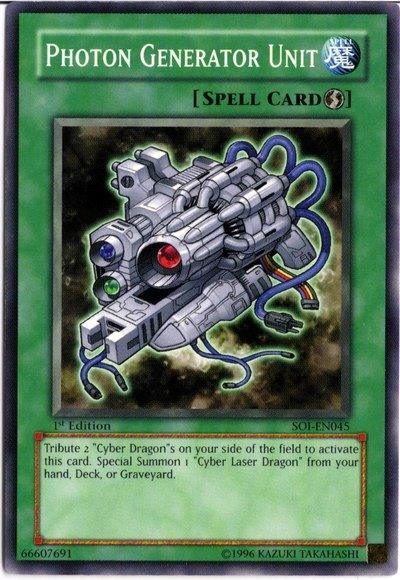 1st Edition, Common, Quick Play Spell, Shadow of Infinity, Spell, Unlimited Photon Generator Unit [SOI-EN045] Common - Trading Card World