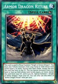 1st Edition, Blazing Vortex, Common, Ritual Spell, Spell Armor Dragon Ritual [BLVO-EN064] Common - Trading Card World