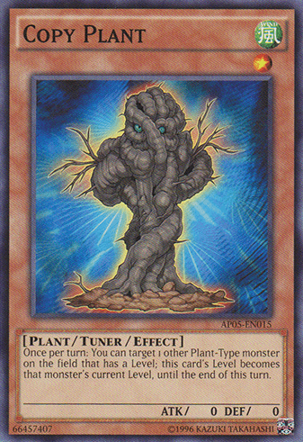 Astral Pack 5, Common, Plant, Tuner/Effect Monster, Unlimited, Wind Copy Plant [AP05-EN015] Common - Trading Card World