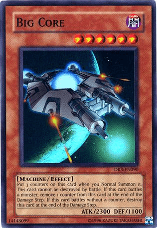 Dark, Dark Revelation Volume 3, Effect Monster, Machine, Super Rare, Unlimited Big Core [DR3-EN090] Super Rare - Trading Card World