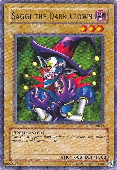Common, Dark, Dark Beginning 2, Normal Monster, Spellcaster, Unlimited Saggi the Dark Clown [DB2-EN039] Common - Trading Card World