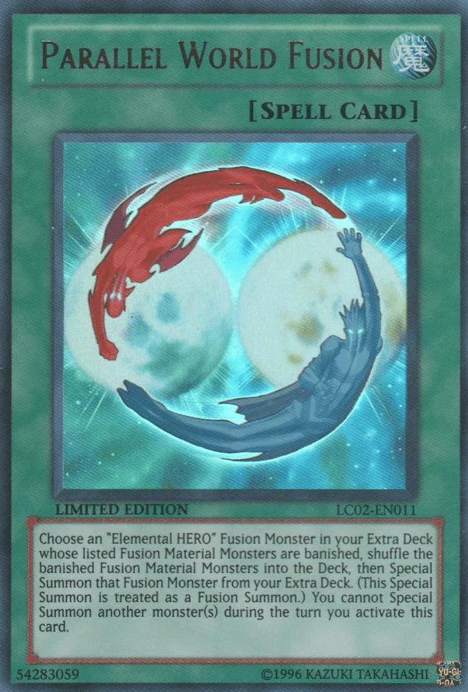 Legendary Collection 2, Limited, Normal Spell, Spell, Ultra Rare Parallel World Fusion [LC02-EN011] Ultra Rare - Trading Card World