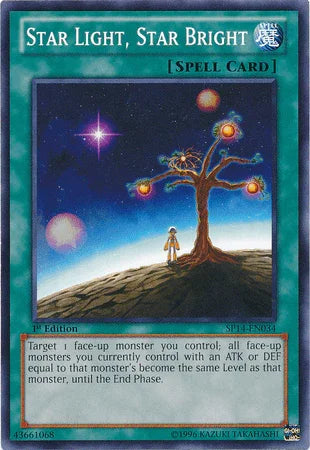 1st Edition, Common, Normal Spell, Spell, Star Pack 2014 Star Light, Star Bright [SP14-EN034] Common - Trading Card World