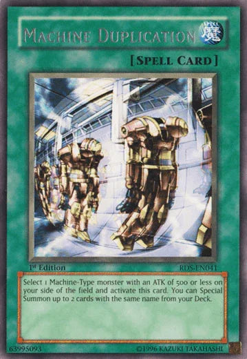 1st Edition, Normal Spell, Rare, Rise of Destiny, Spell, Unlimited Machine Duplication [RDS-EN041] Rare - Trading Card World