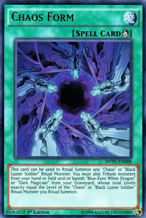 1st Edition, Ritual Spell, Spell, The Dark Side of Dimensions Movie Pack, Ultra Rare, Unlimited Chaos Form [MVP1-EN008] Ultra Rare - Trading Card World
