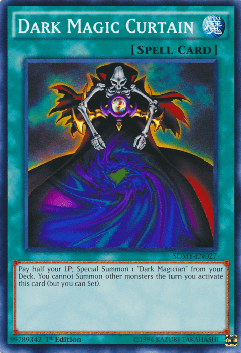 1st Edition, Common, Normal Spell, Spell, Structure Deck: Yugi Muto Dark Magic Curtain [SDMY-EN027] Common - Trading Card World
