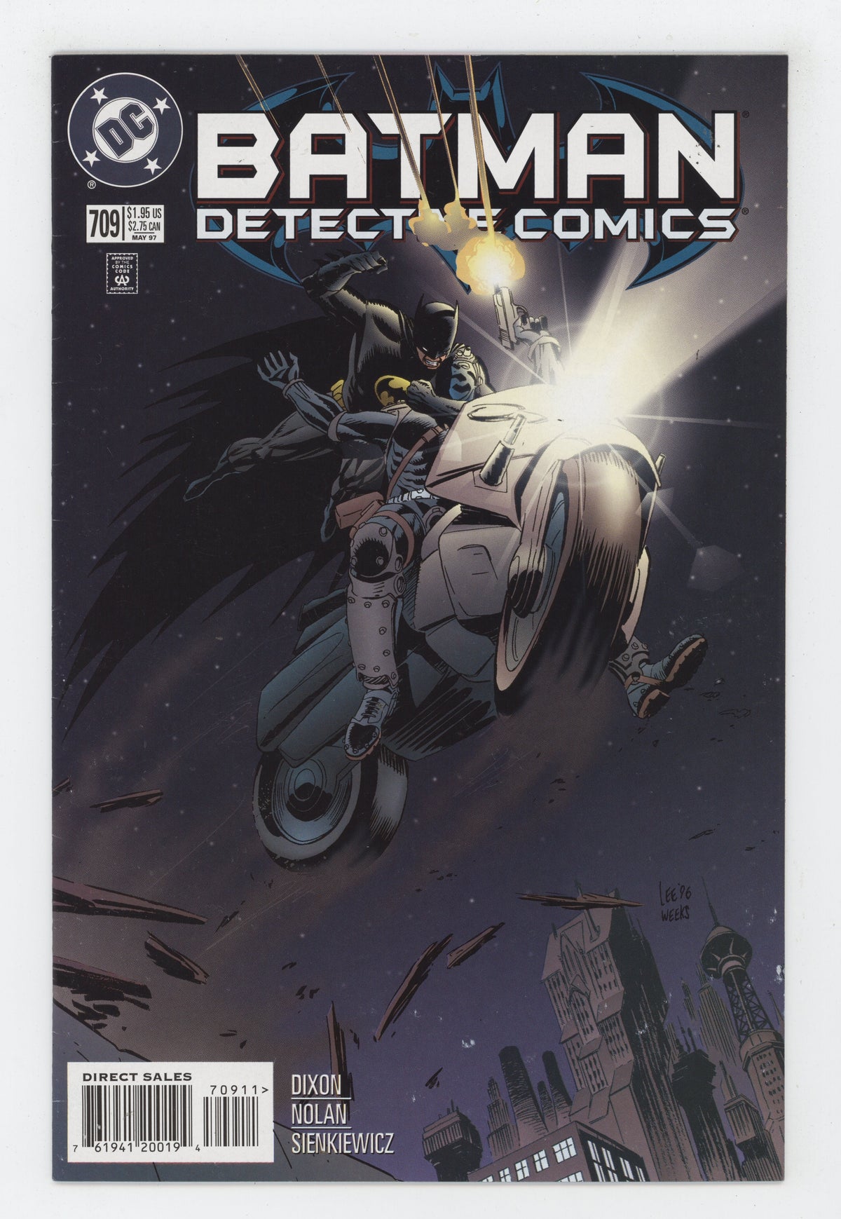 Batman Detective Comics 709 DC 1997 Lee Weeks Chuck Dixon