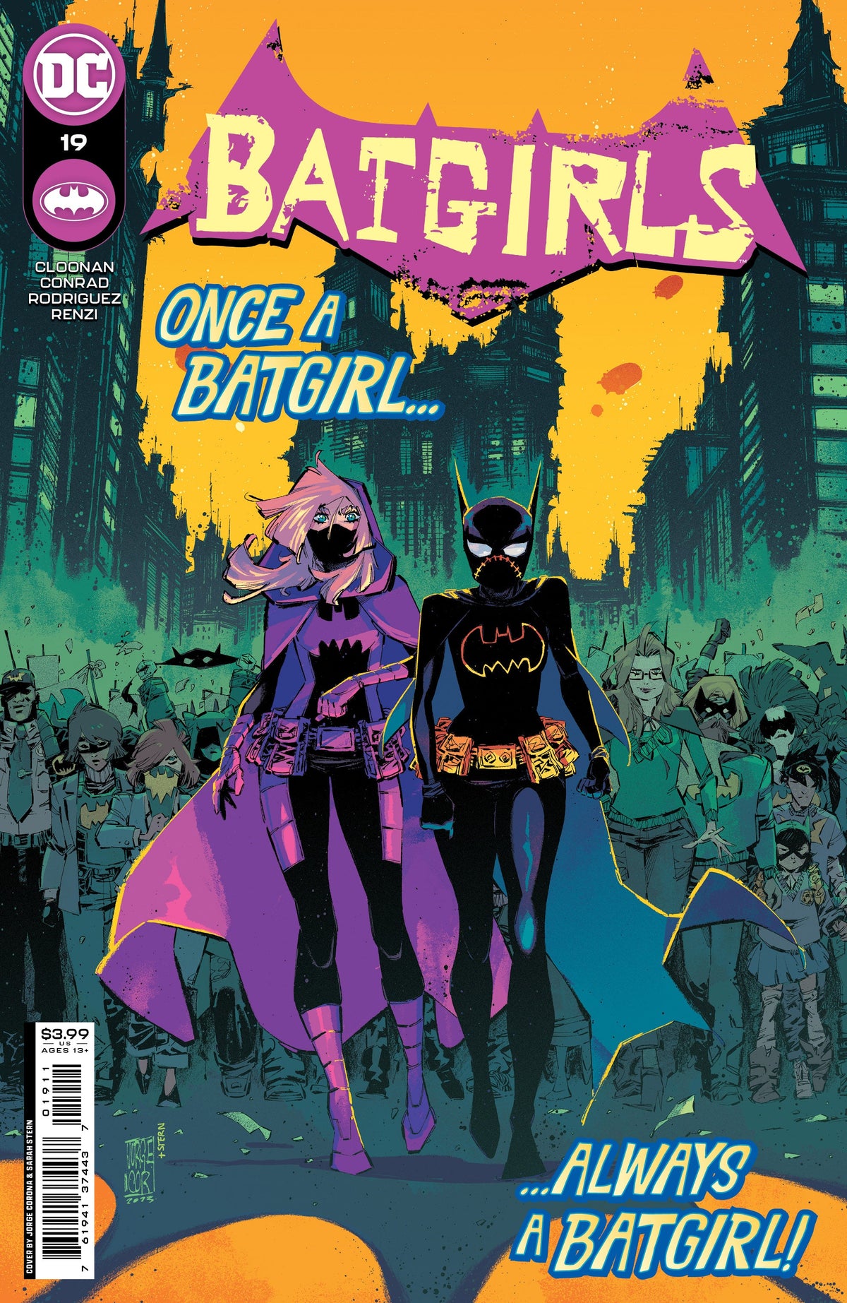 Batgirls #19 A Jorge Corona Becky Cloonan (06/20/2023) Dc