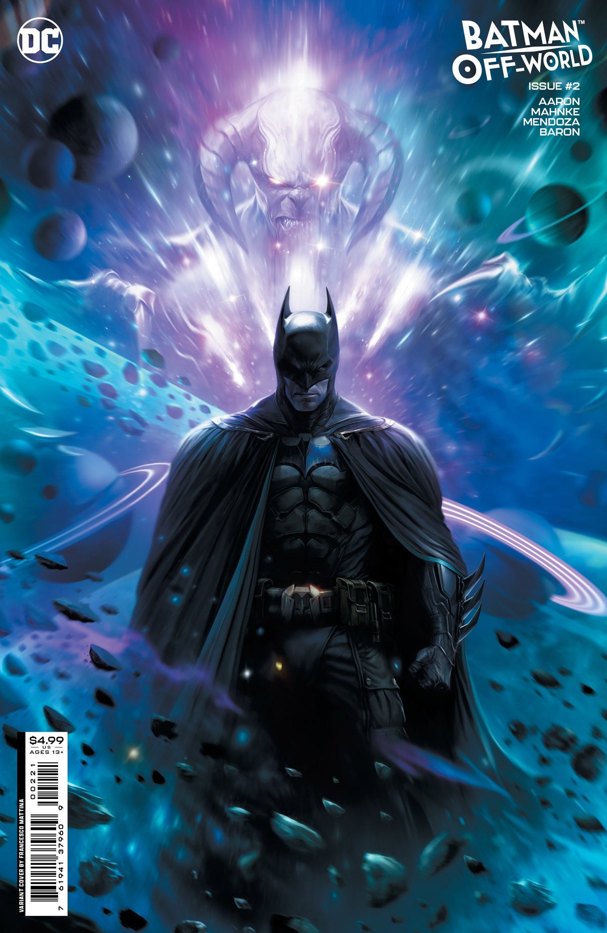 Batman Off-World #2 (Of 6) B Francesco Mattina Card Stock Variant (12/19/2023) Dc