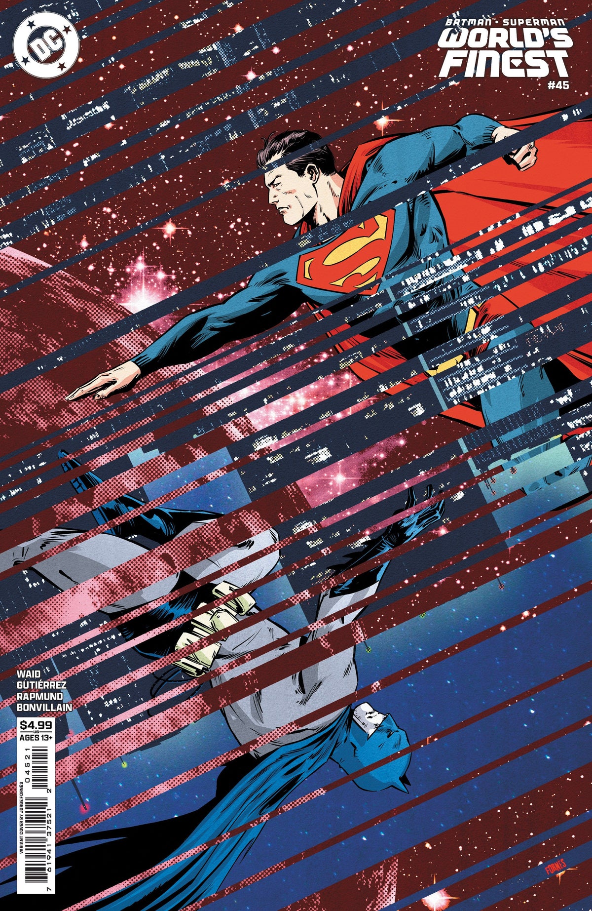 Batman Superman Worlds Finest #45 B Jorge Fornes Variant (11/19/2025) Dc