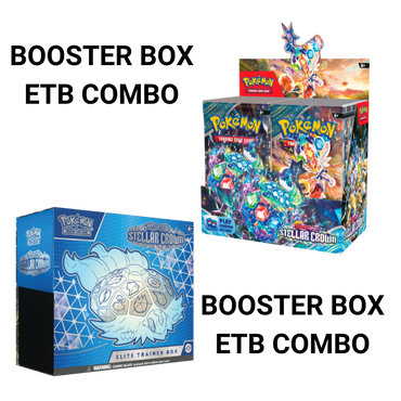 Scarlet & Violet: Stellar Crown - Booster Box & Elite Trainer Box Combo