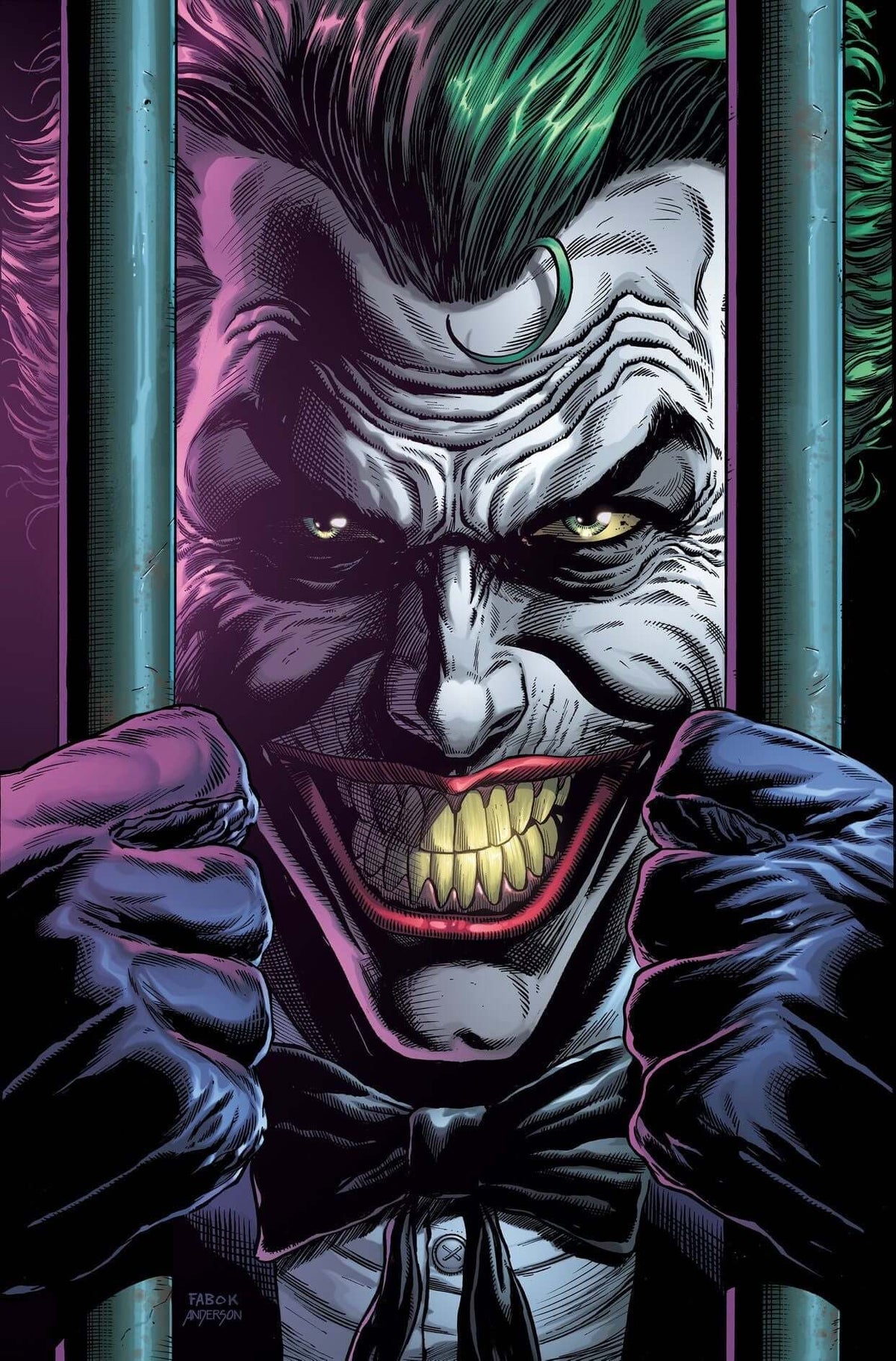 Batman Three Jokers #2 Premium D Jason Fabok Behind Bars Variant Geoff Johns (09/29/2020) DC